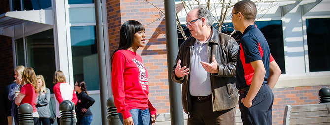 Engaged faculty and students